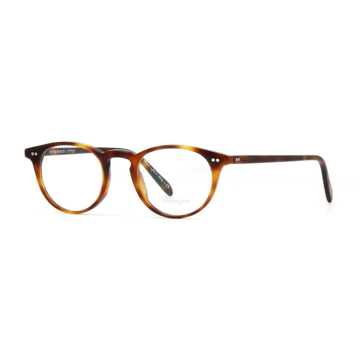 Oliver Peoples Riley-r OV 5004 Dark Mahogany 1007 49mm Eyeglasses - Frame: Dark Mahogany
