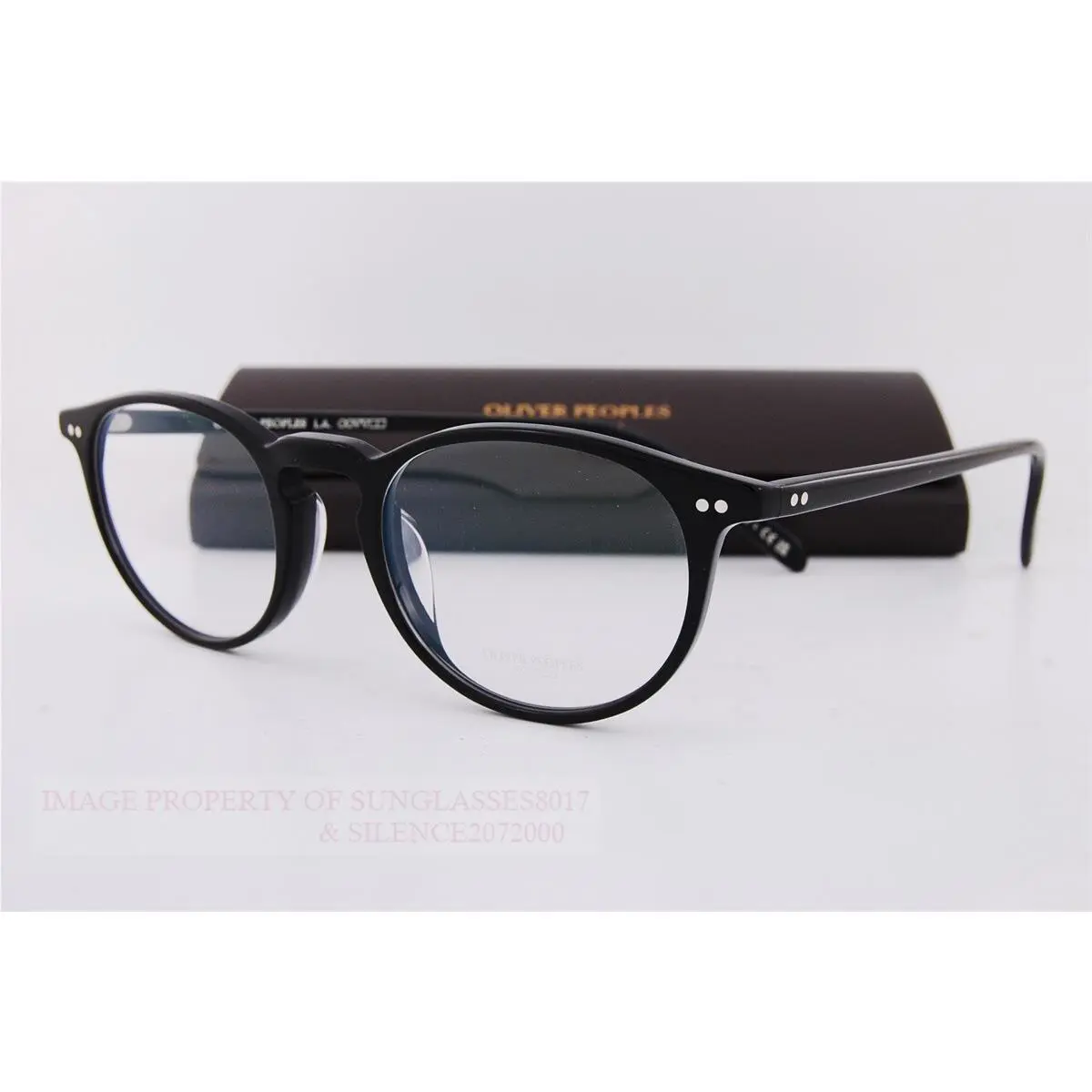 Oliver Peoples Eyeglass Frames Riley-r OV 5004 1005 Black 49mm