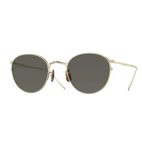 0OV1311ST G. Ponti 4 5035R5 Soft Gold/carbon Grey Sunglasses by Oliver Peoples