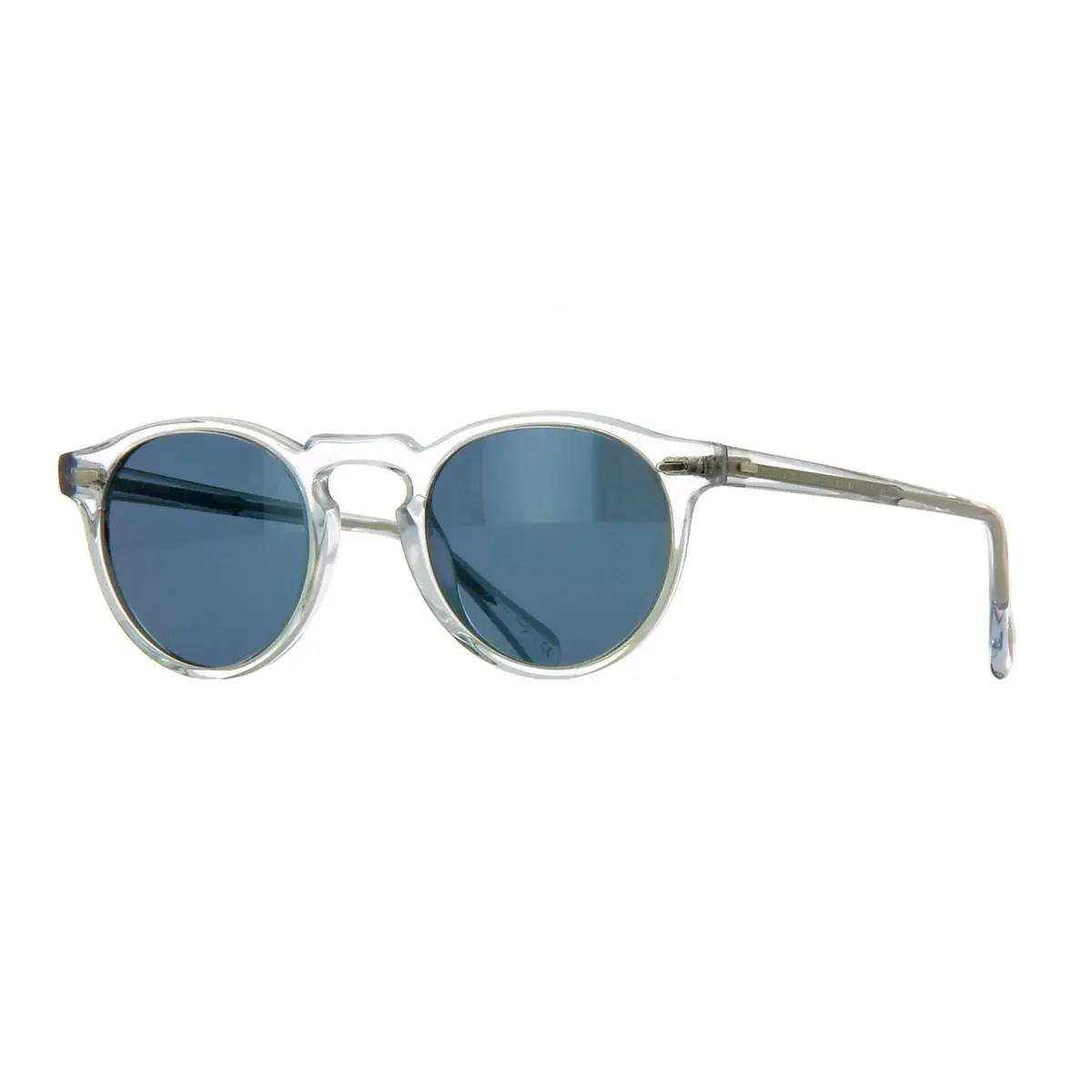 Oliver Peoples Gregory Peck Sun OV 5217/S Crystal/indigo 1101R8 50mm Sunglasses - Frame: Crystal, Lens: Indigo