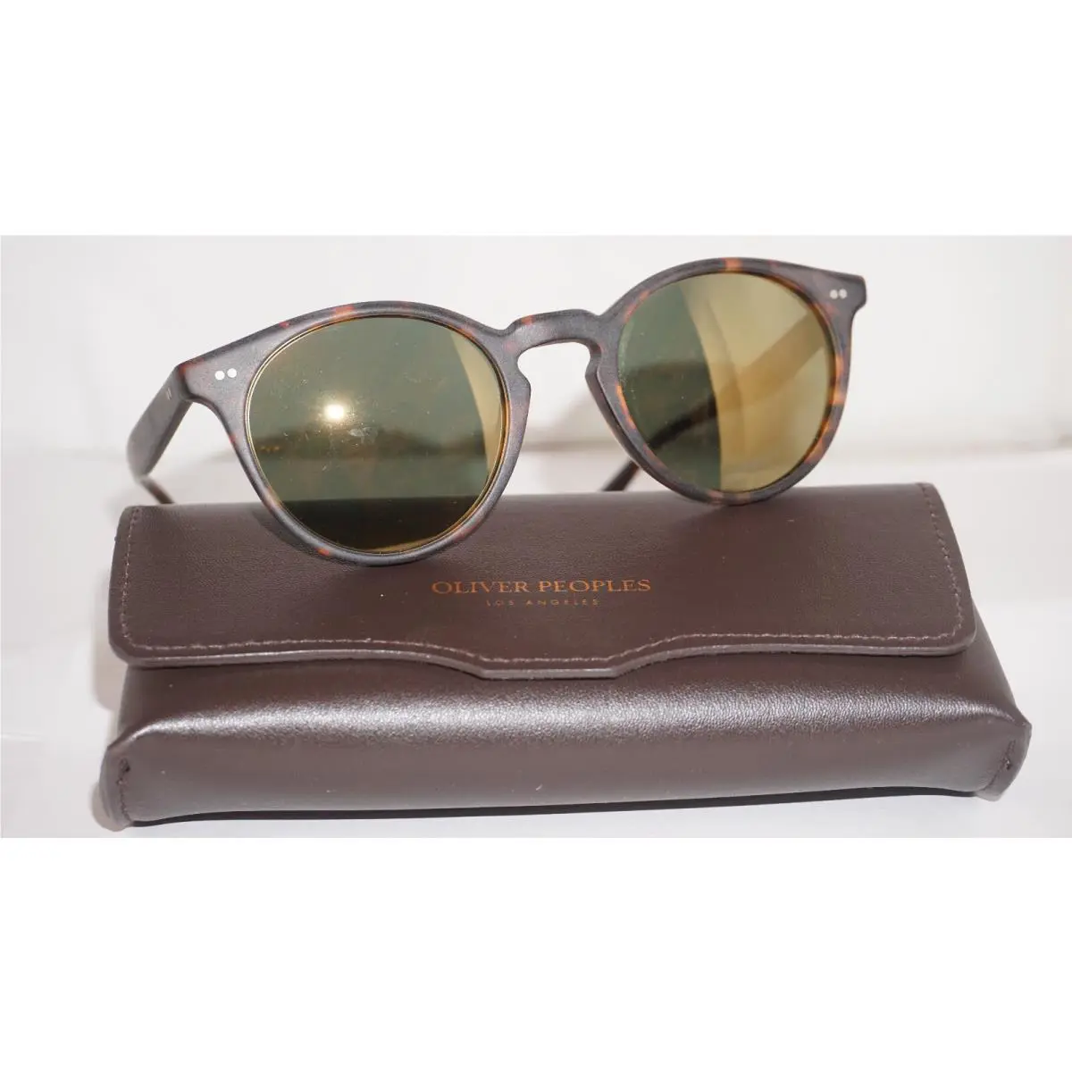 Oliver Peoples Sunglasses Romare Sun Sable Tortoise OV5459SU 1454O8 50 22 145