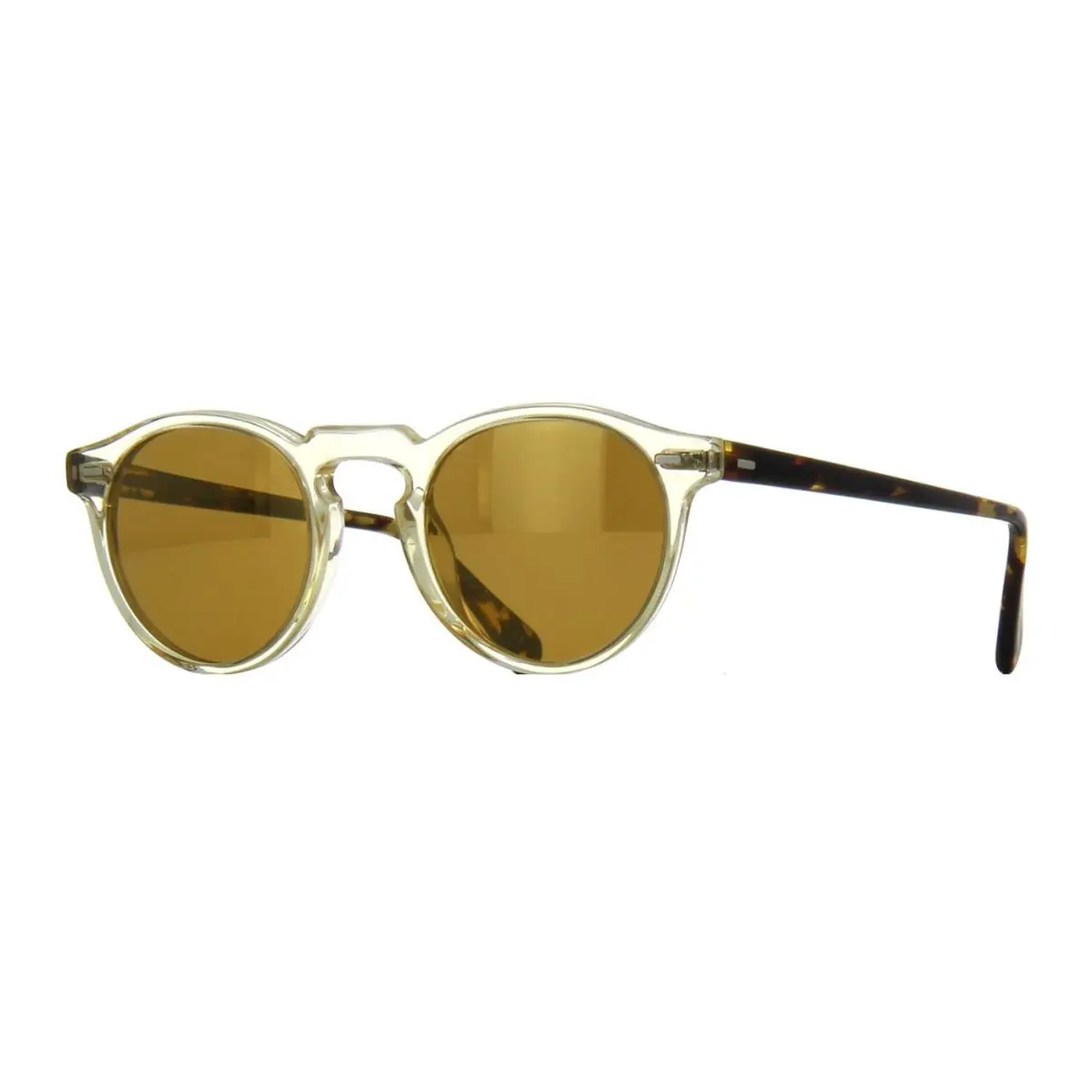 OV 5217/S Buff Dtb/gold Mirrored 1485/W4 50mm Sunglasses by Oliver Peoples