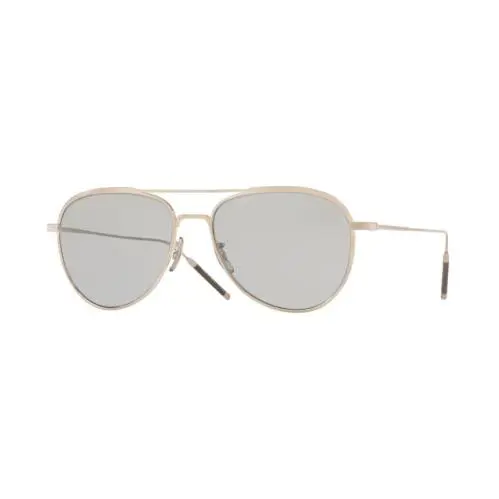 Oliver Peoples 0OV 1276ST TK-3 5254R5 Brushed Silver Unisex Sunglasses 53 mm