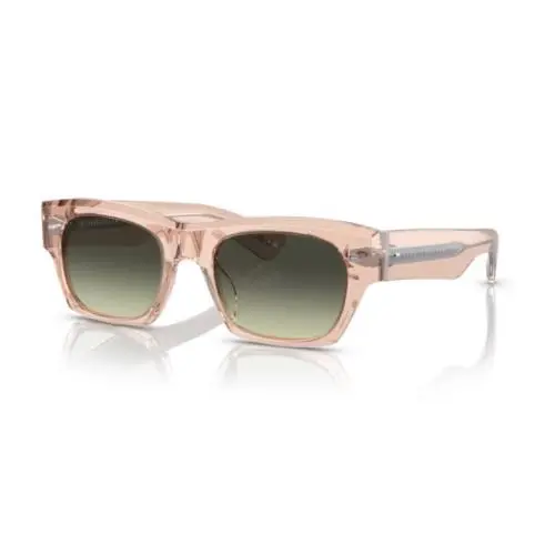 0OV5514SU Kasdan 1758BH Blush/gradient G-15 Dark Green Sunglasses by Oliver Peoples