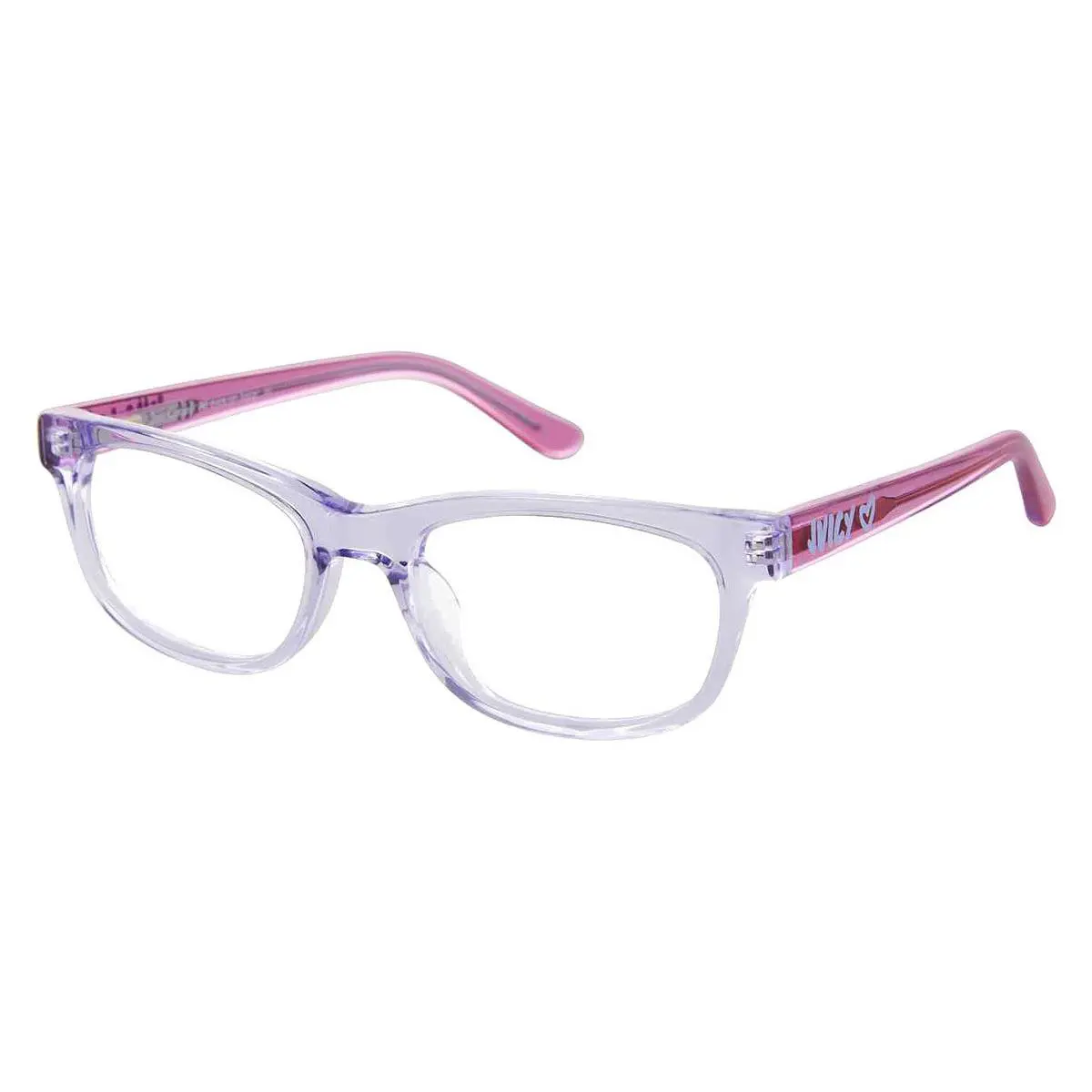Juicy Couture Juc Eyeglasses Kids Violet Blue 46mm - Frame: Violet Blue, Lens: Demo
