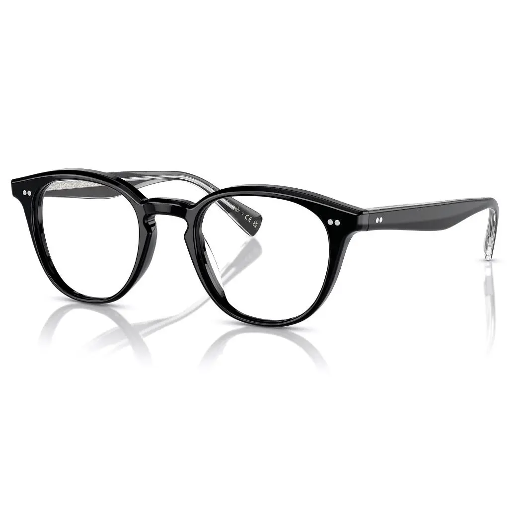 Oliver Peoples Desmon Women`s 50mm Black Opticals OV5454U 1492 50 - Frame: Black, Lens: No Color, Other Frame: Black