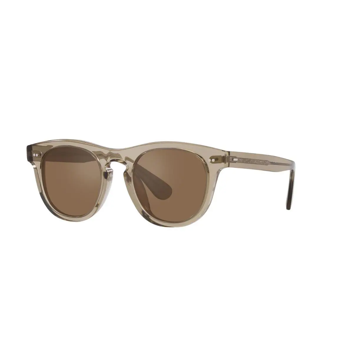 Oliver Peoples Rorke OV 5509SU Sencha/cognac Mirrored 1745/G8 49mm Sunglasses - Frame: Sencha, Lens: Cognac Mirrored