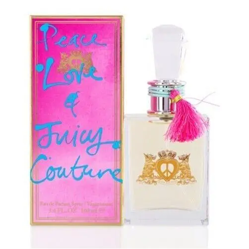 CS Peace Love Juicy/juicy Couture Edp Spray 3.4 Oz 100 Ml W