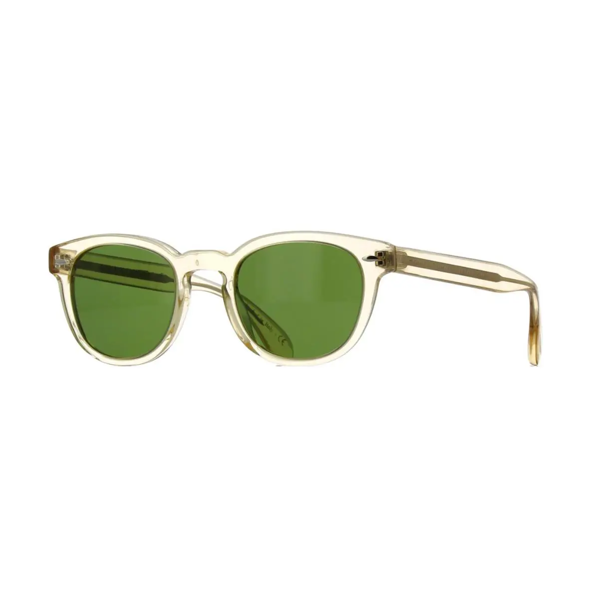 Oliver Peoples Sheldrake Sun OV 5036S Buff/green C 1580/52 Sunglasses - Frame: Buff, Lens: Green