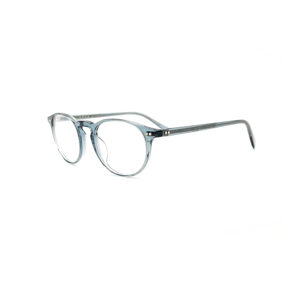 OV5004 Riley-r Eyeglasses 1617 Washed Teal Size 47 by Oliver Peoples