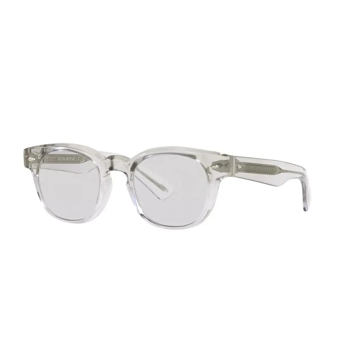 Oliver Peoples Allenby OV5508U 1752 49 Transparent Grey/light Grey Eyeglasses - Frame: Transparent Grey