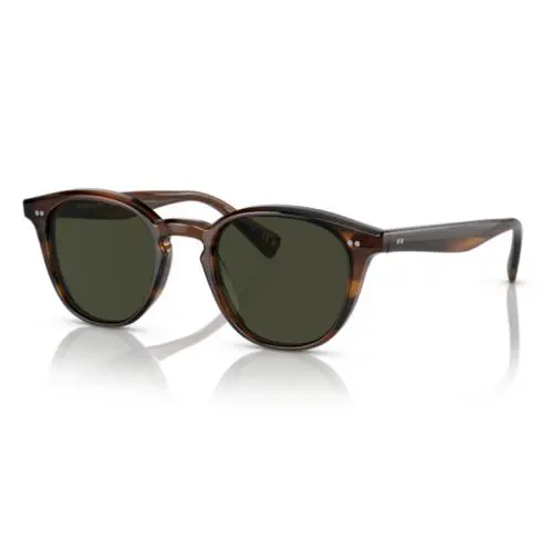Oliver Peoples 0OV5454SU Desmon Sun 1724P1 Dark Havana/green Men`s Sunglasses - Frame: Havana, Lens: Green