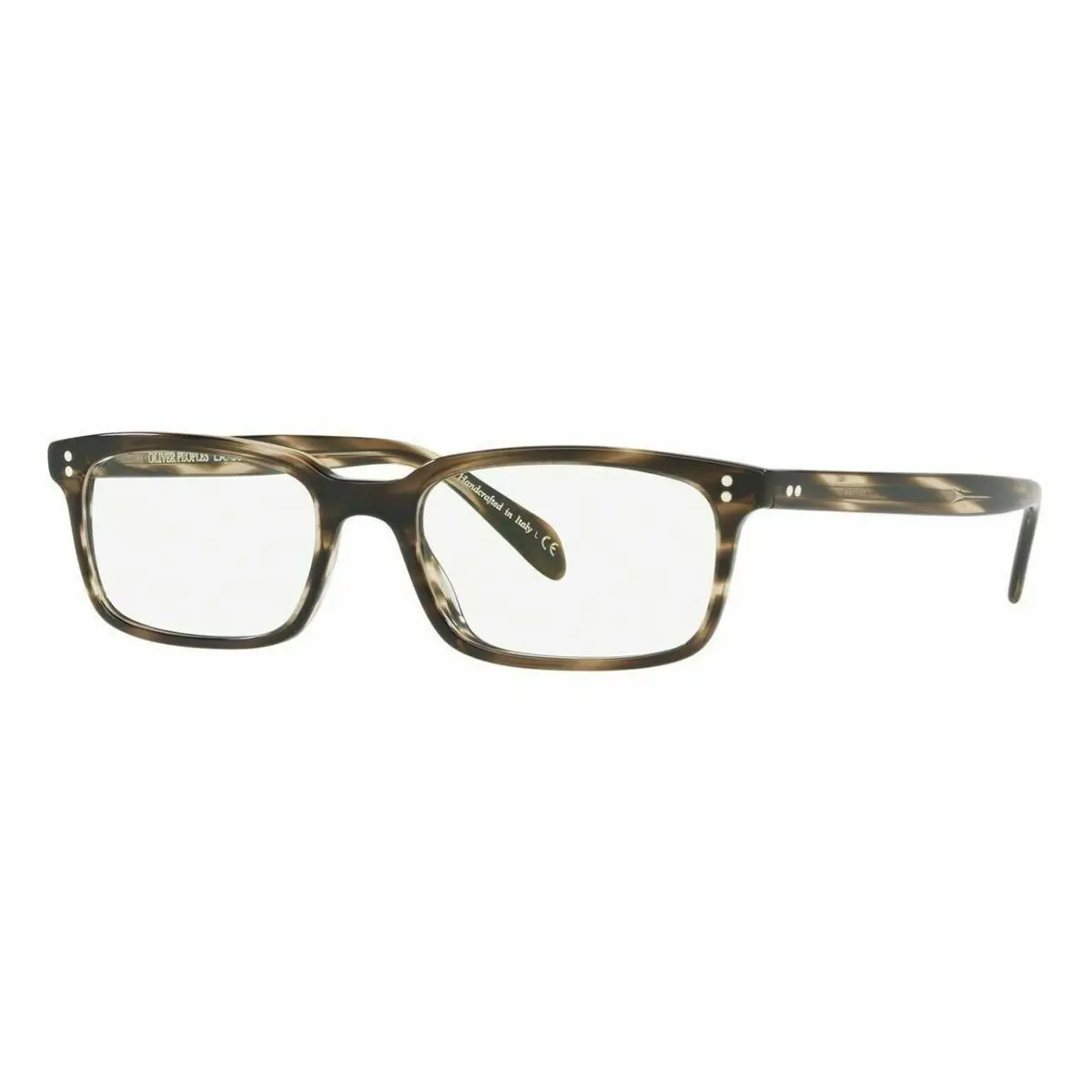 Oliver Peoples Denison OV5102 1612 53 Cinder Cocobolo Eyeglasses Optical Frame - Gray, Frame: Cinder Cocobolo