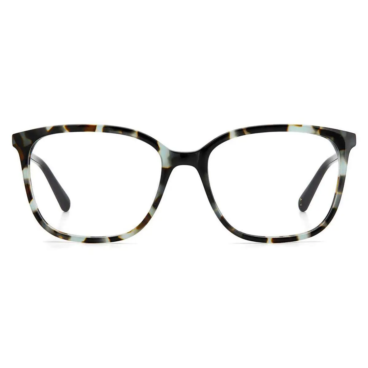Juicy Couture JU 225 Eyeglasses Women Teal Havana Square 52mm