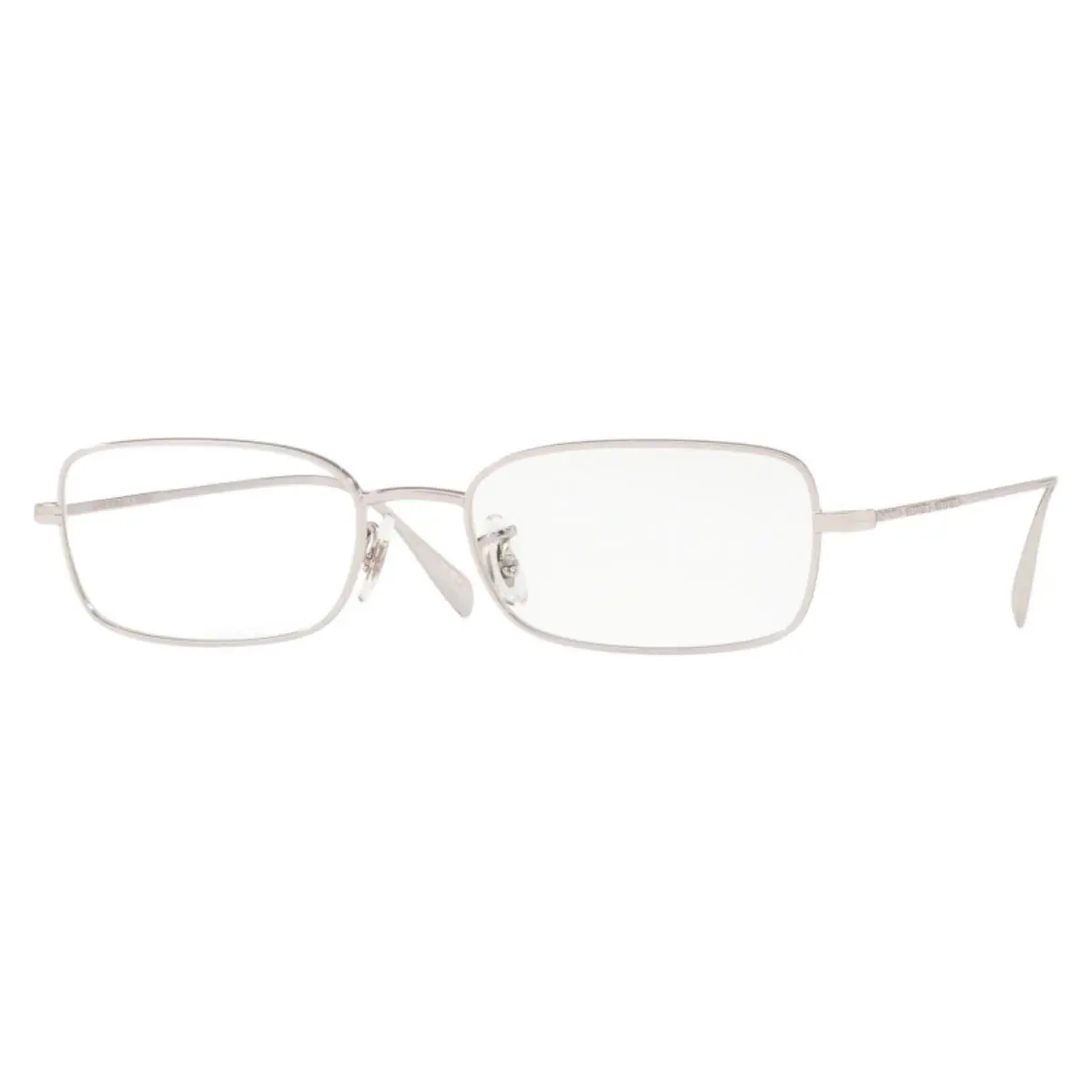 Oliver Peoples Aronson 1253 51 5036 Silver with Demo Lenses 51mm Width - Frame: Silver