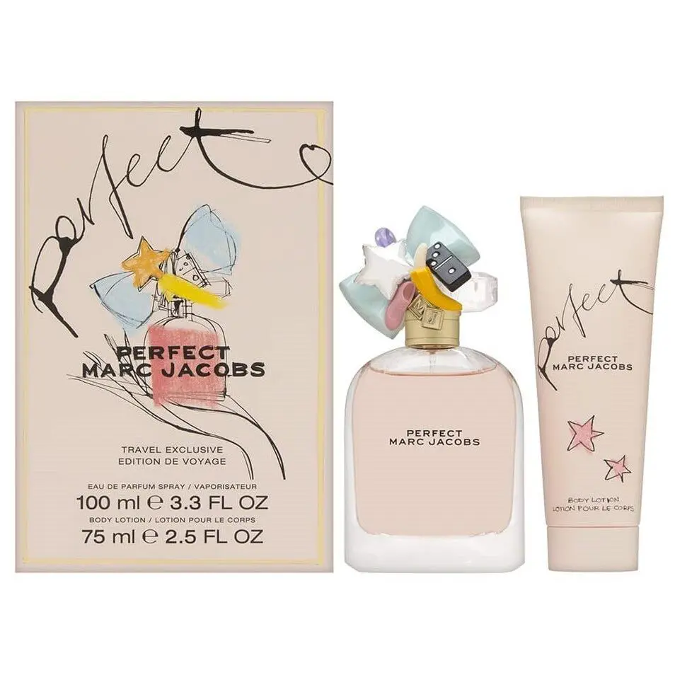 Perfect by Marc Jacobs For Women 2 Pcs Gift Set 3.3 oz Edp Spray + Body Lotion