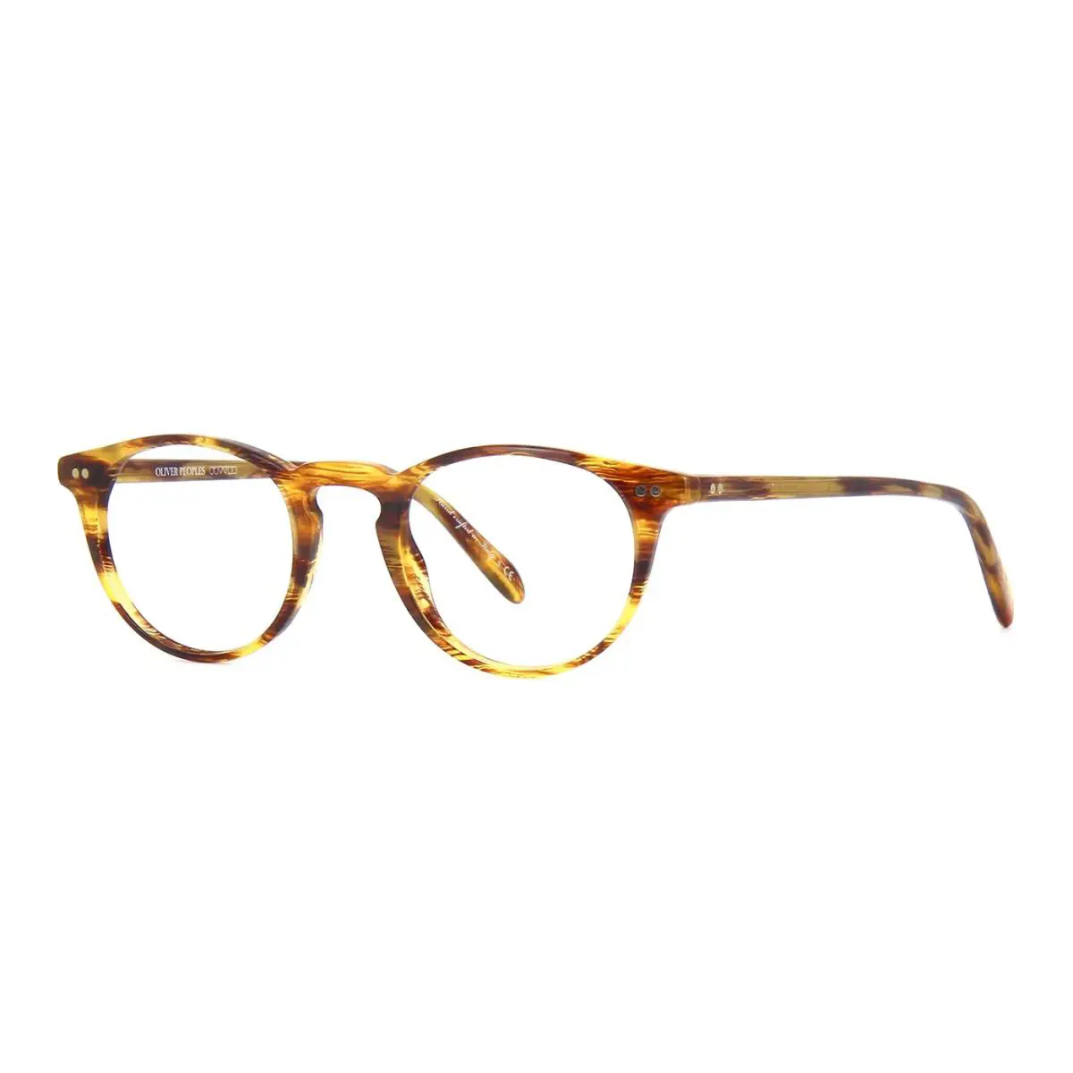 Oliver Peoples Eyeglasses Riley R Emt OV 5004 1016 49-20 El Mirage Tortoise - Frame: EMT El Mirage Tortoise, Lens: Demo Lenses