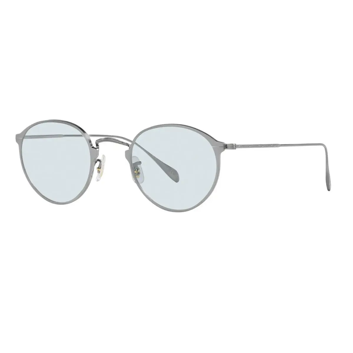 Oliver Peoples OV1144T 5254 46 Dawson Antique Brushed Silver Round Eyeglasses