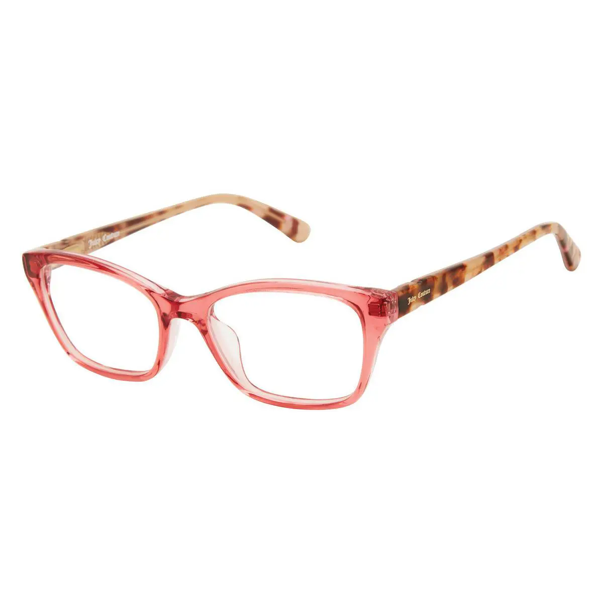 Juicy Couture 938 Eyeglasses Women 035J Pink Rectangle 47mm