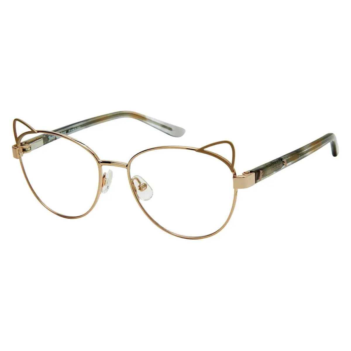 JU 959 Eyeglasses Kids Red Gold 48mm by Juicy Couture
