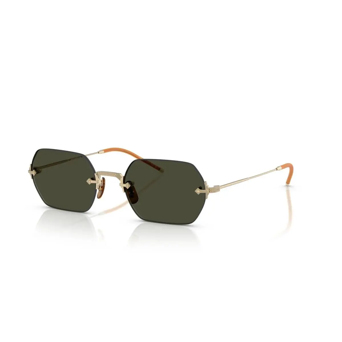Oliver Peoples TK-13 OV 1353ST Gold/G-15 Green 503571 Sunglasses