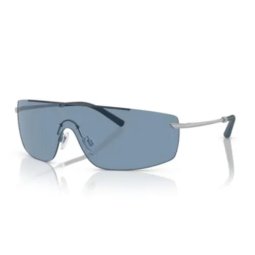Oliver Peoples 0OV1344S R-5 506380 Blue Ash-brushed Silver/marine Sunglasses - Frame: Blue Ash-Brushed Silver, Lens: Marine