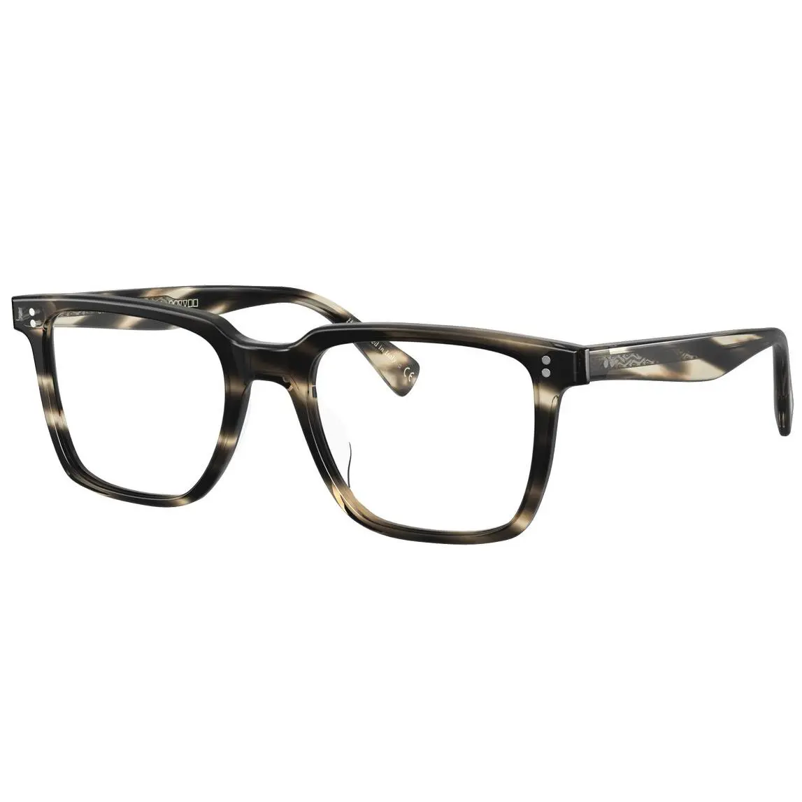 Oliver Peoples Eyeglasses Frames OV 5419U 1612 53-19-145 Lachman Cinder Cocobolo - Frame: Multicolor