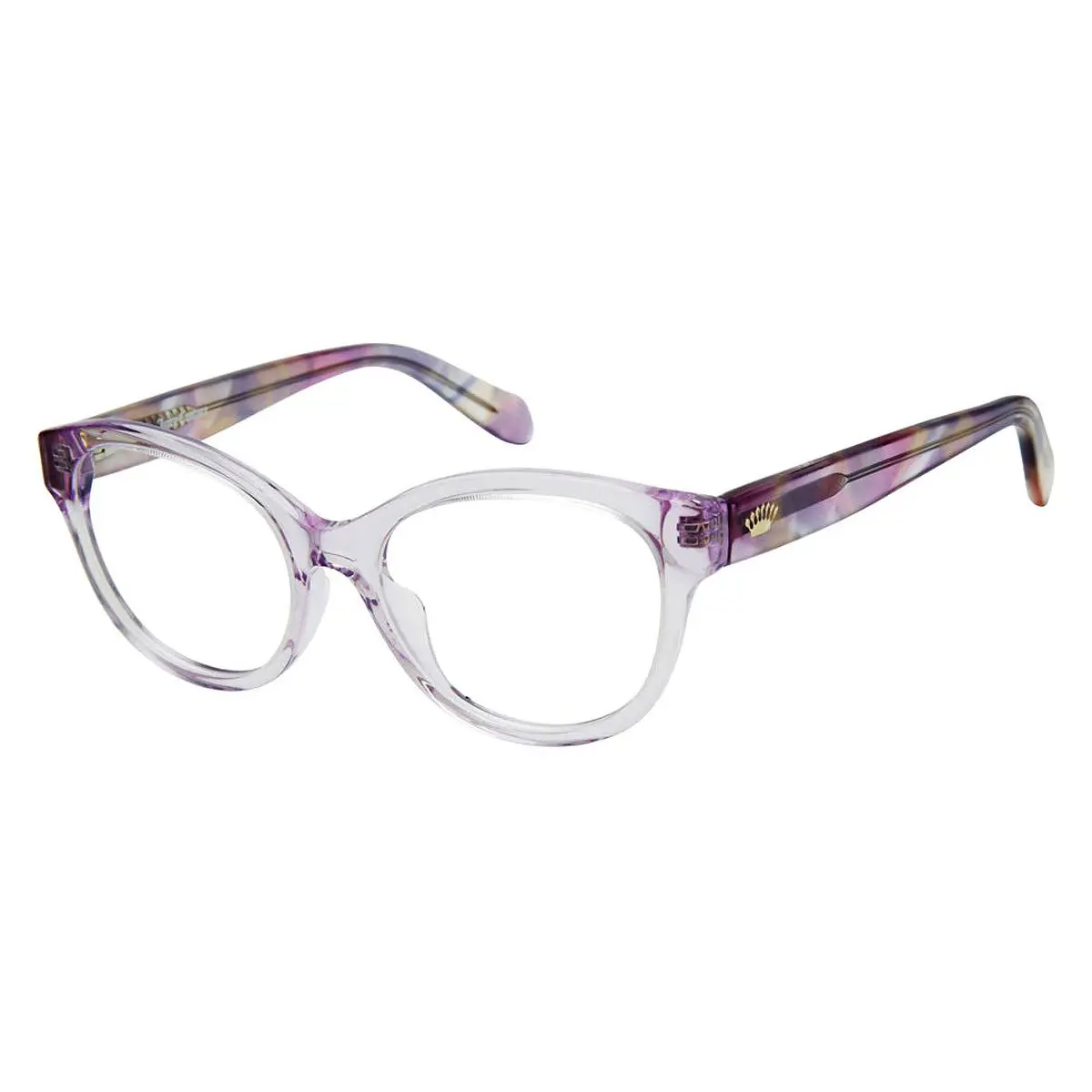 Juicy Couture JU 958 Eyeglasses Kids Lilac 47mm - Frame: Lilac, Lens: Demo