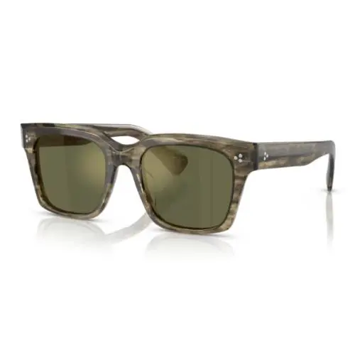 0OV5564SU Ollice 1735O8 Soft Olive Bark G-15 Men`s Sunglasses by Oliver Peoples