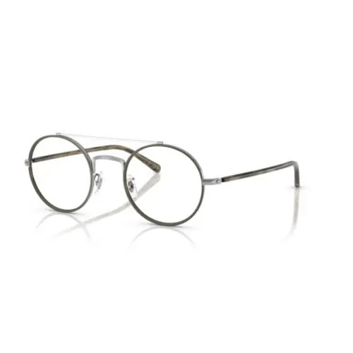 Oliver Peoples 0OV1355T Etlin 5241 Silver/olive Round Men`s Eyeglasses