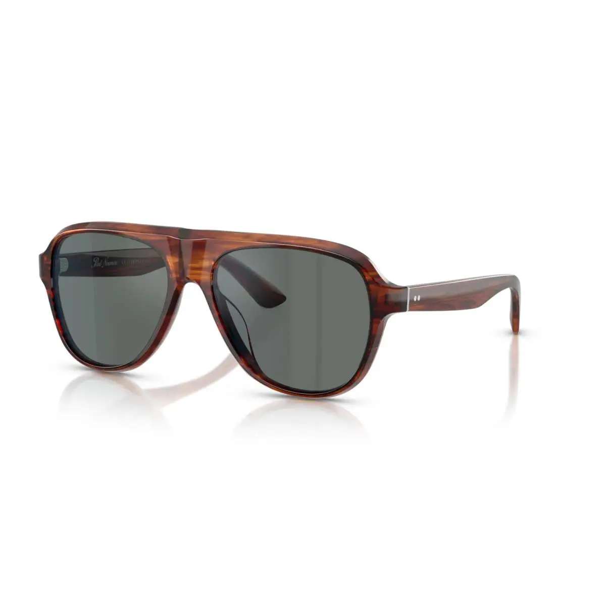 Oliver Peoples Paul Newman OV 5581SU Dark Amber Smoke/regal Blue Sunglasses - Frame: Dark Amber Smoke, Lens: Regal Blue