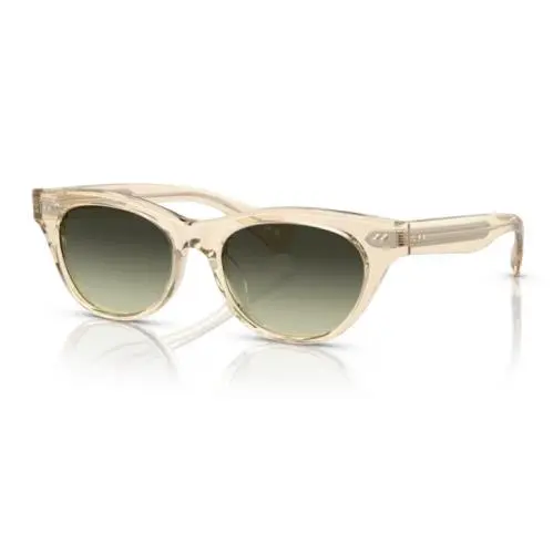 Avelin 0OV5541SU 1094BH Buff/green Gradient Women`s Sunglasses by Oliver Peoples