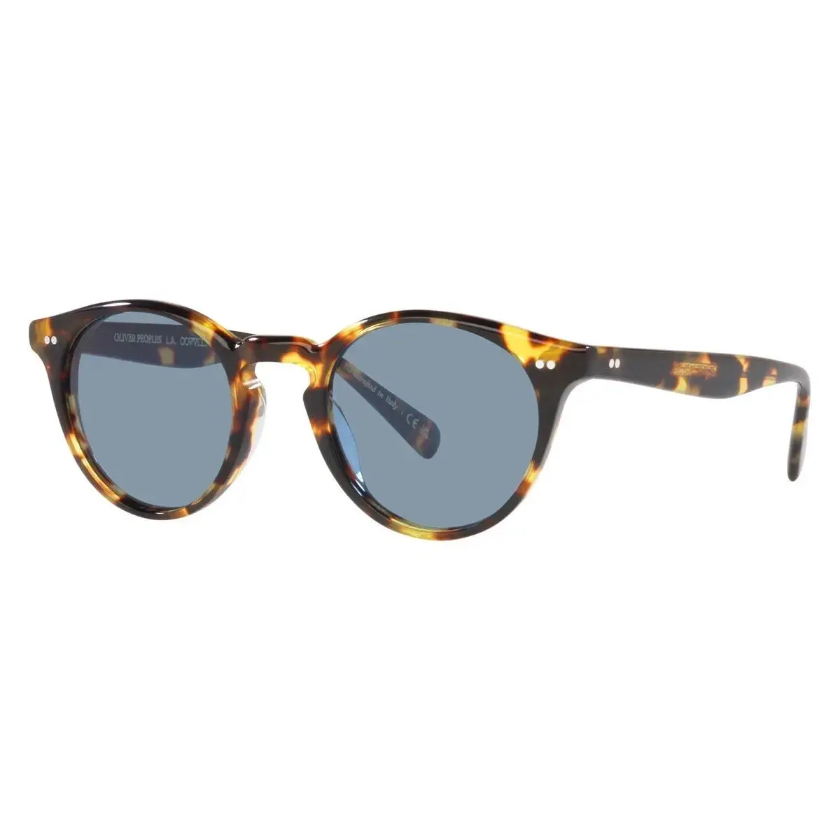 Oliver Peoples OV5459SU 140756 Romare Sunglasses Vintage Dtb Frame Cobalto 48mm - Frame: Vintage Havana, Lens: Blue