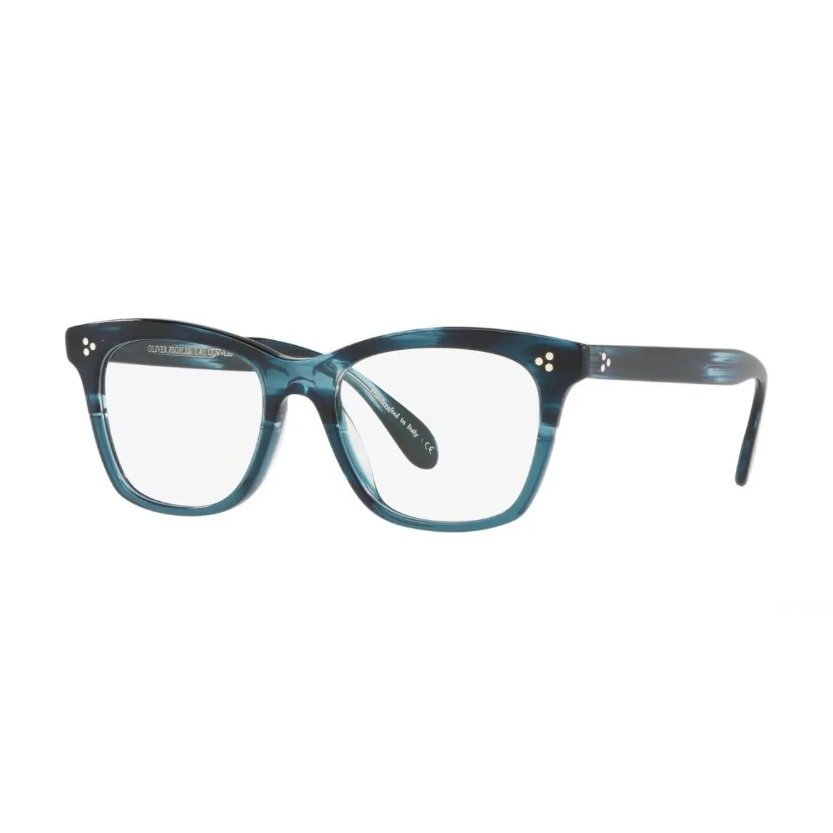 Oliver Peoples Penney OV 5375U Vintage 1282 Striped Blue 1672 Eyeglasses - Frame: Striped Blue