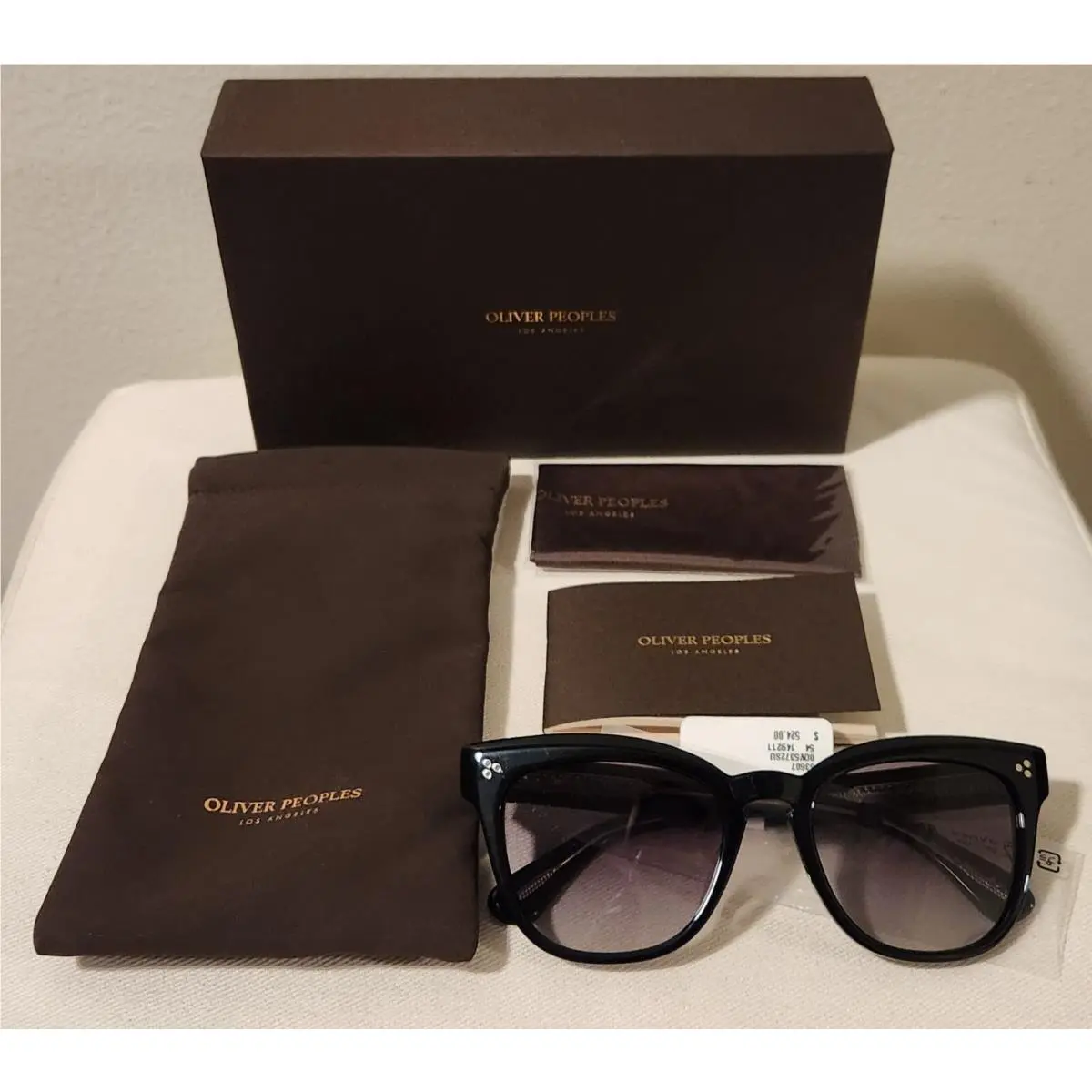 Oliver Peoples Marianela Sunglasses Black/grey Gradiant 138mm OV5372SU 149211