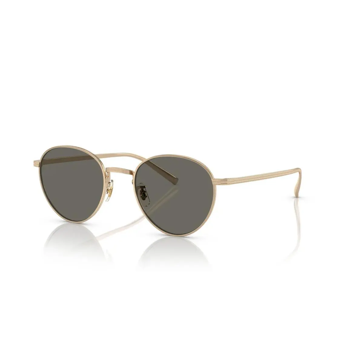 Oliver Peoples Rivetti OV 1335ST Gold/carbon Grey 5035/R5 Sunglasses - Frame: Gold, Lens: Carbon Grey