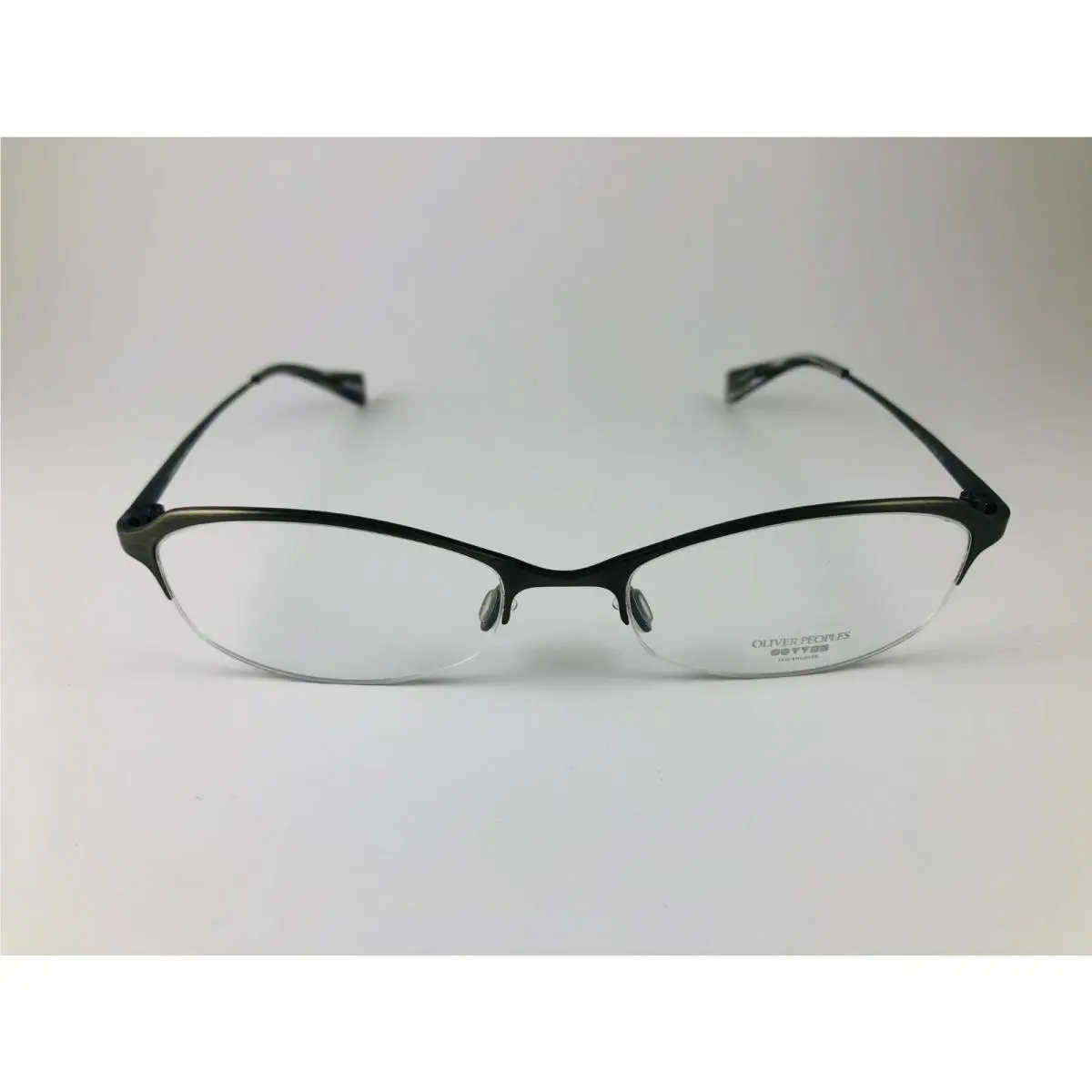 Oliver Peoples Titanium Eyeglasses Intrigue Bkc Gunmetal 50-17-133