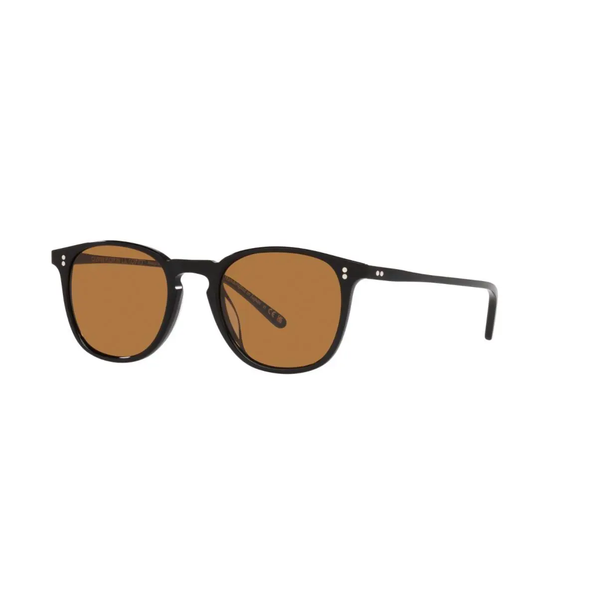 Oliver Peoples Finley 1993 Sun OV 5491SU Black/cognac 1731/53 50mm Sunglasses - Frame: Black, Lens: Cognac