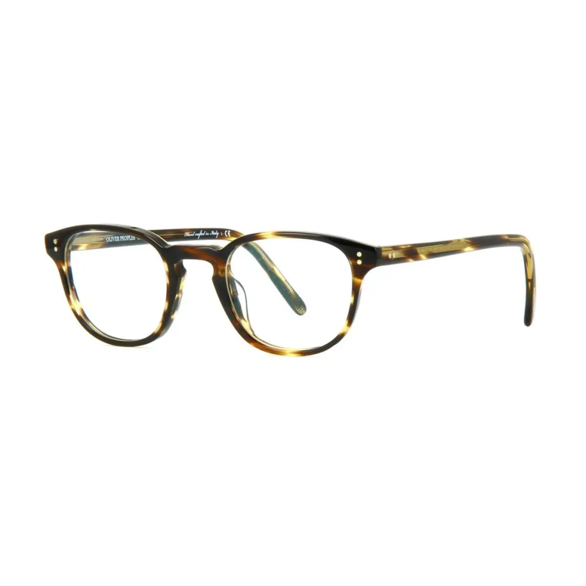 Fairmont OV 5219 Crystal Cocobolo 1003 47mm Eyeglasses by Oliver Peoples