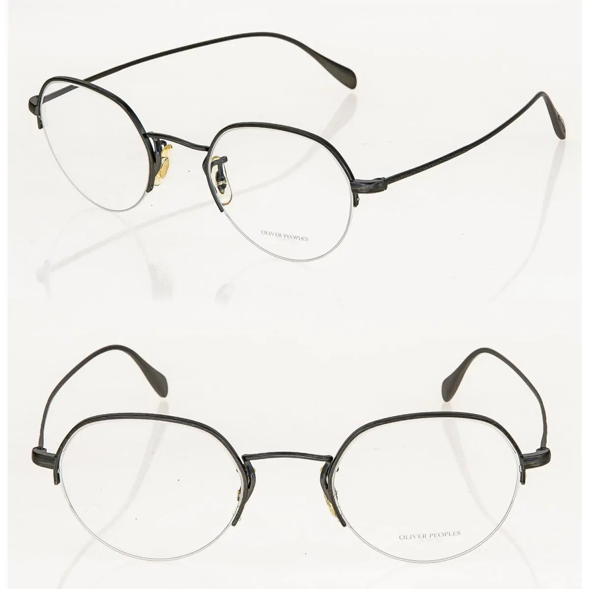 Oliver Peoples Roland OV1189 Antique Pewter Eyeglasses Optical Frame 1189