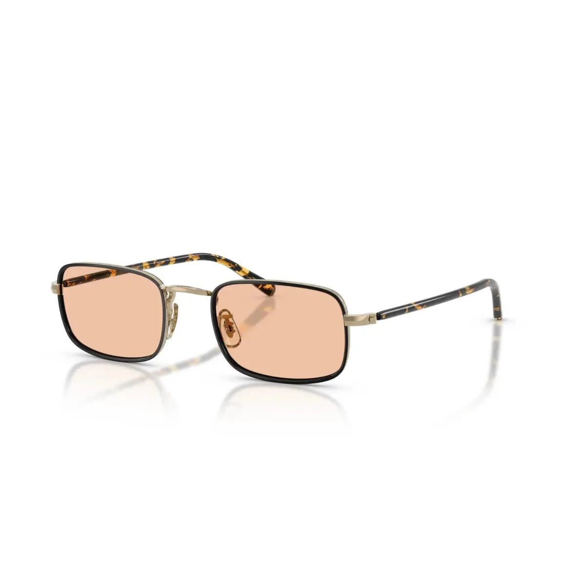 Oliver Peoples Brymer OV 1366T Black Gold/light Brown 5035 Eyeglasses - Frame: Black Gold