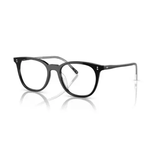 0OV5538U Josianne 1005 Black Soft Round Men`s Eyeglasses by Oliver Peoples