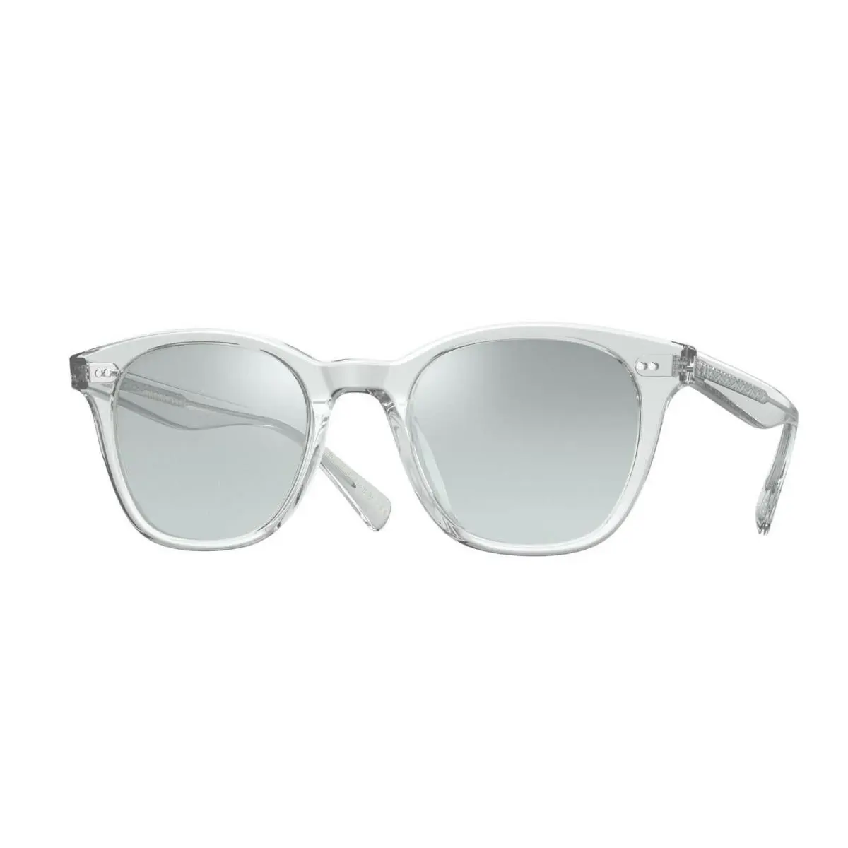 Oliver Peoples Cayson OV5464U 1101 49 Crystal/silver Demo Lens Eyeglasses