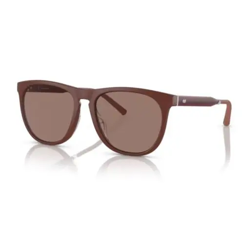 0OV5554SU R-1 700253 Semi-matte Brick/sierra Men`s Sunglasses by Oliver Peoples
