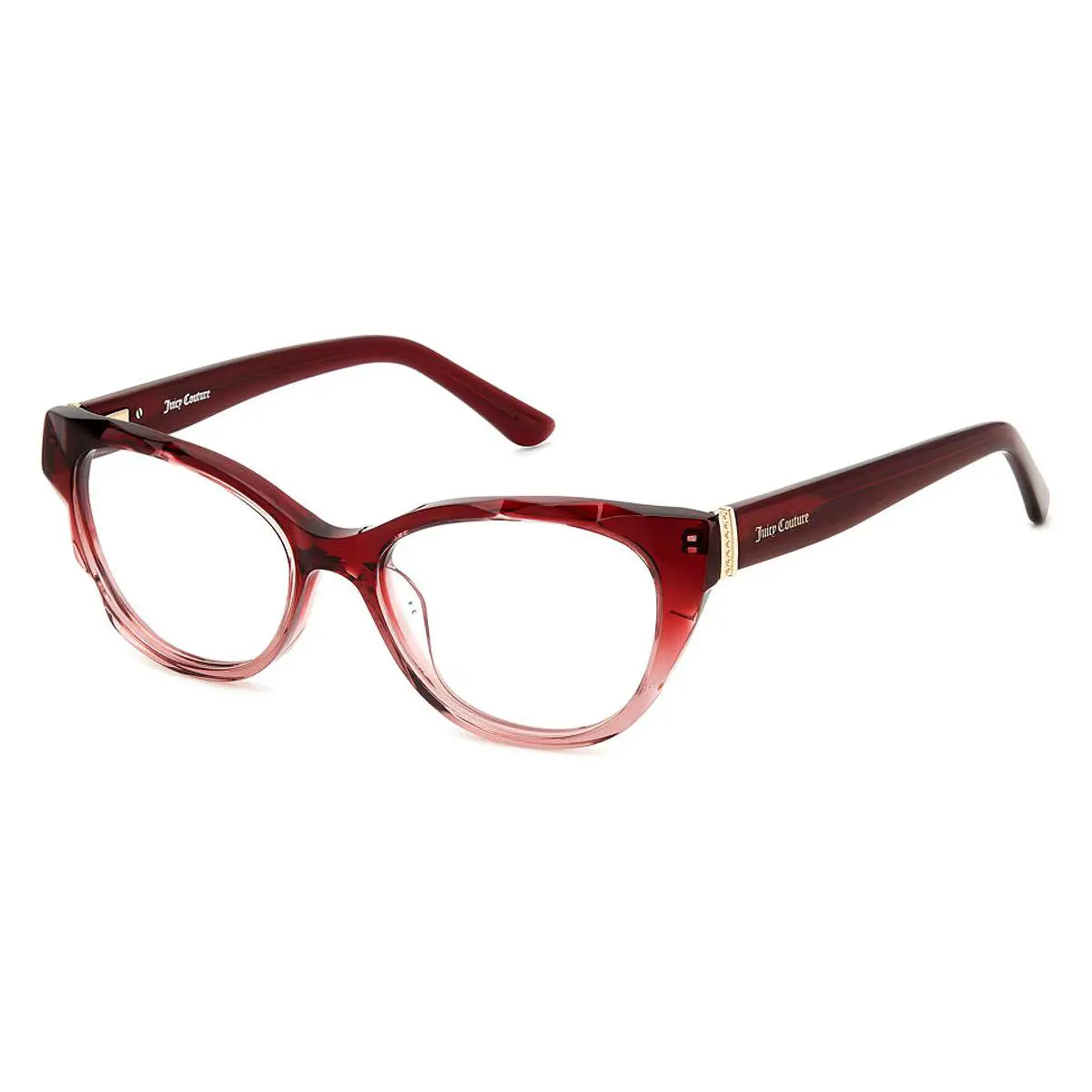 Juicy Couture JU 255/G Eyeglasses Women Burgundy 53mm