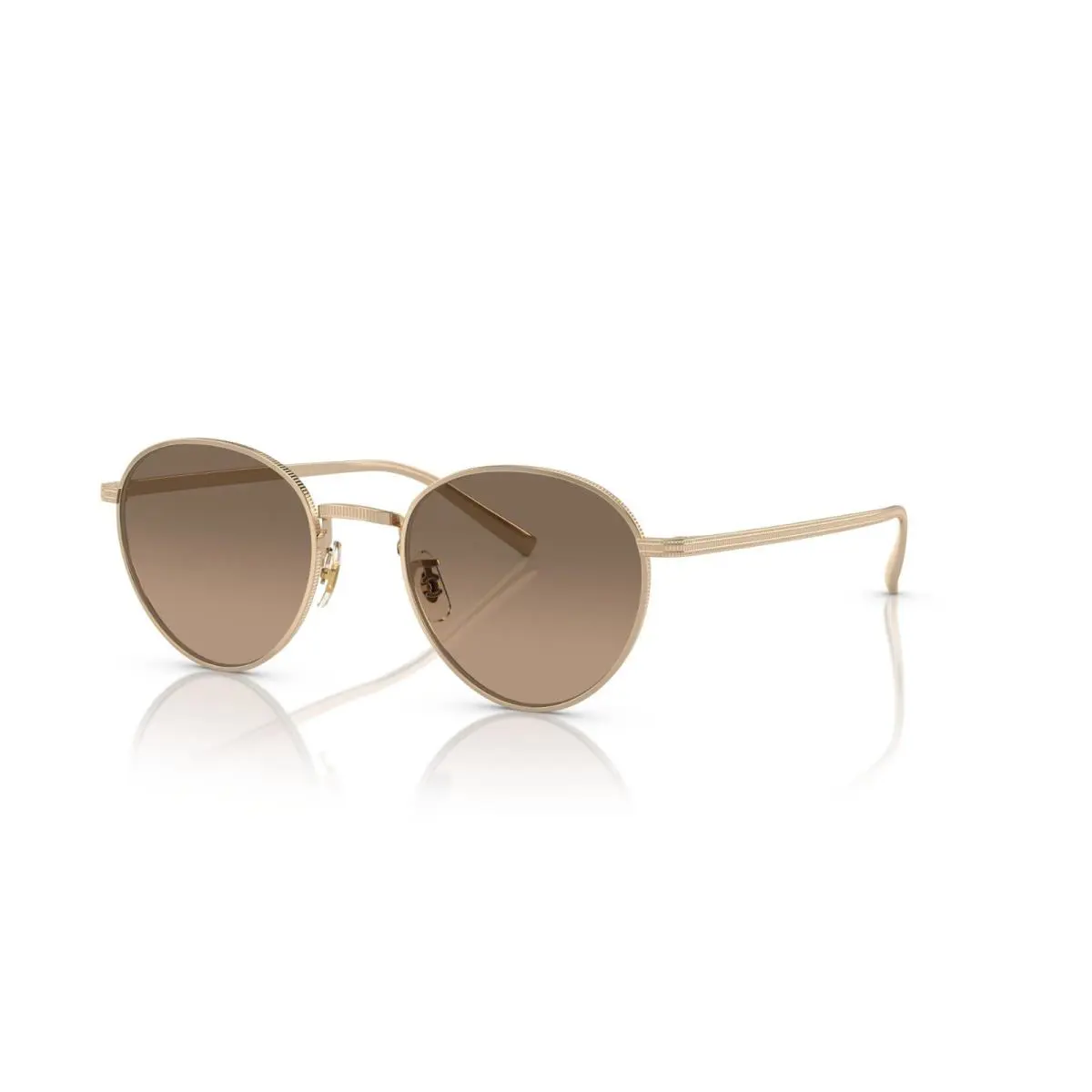 Oliver Peoples Rhydian OV 1336ST Gold/sandstone Shaded Polar 5035GN Sunglasses - Frame: Gold, Lens: Sandstone Shaded Polarized