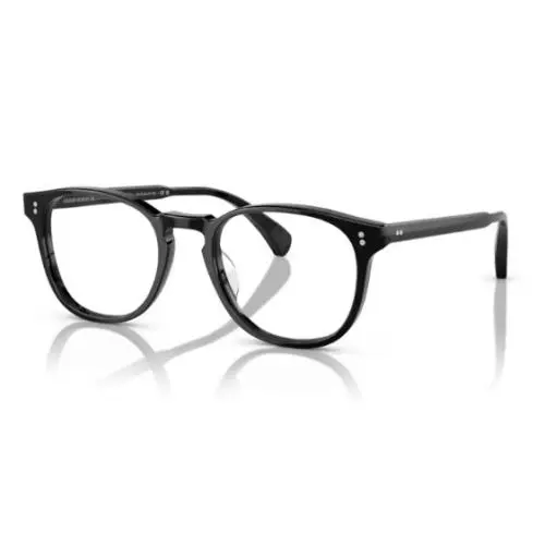 Oliver 0OV5298SU Finley Esq Sun(u) 1005GH Peoples 0OV5298SU Finley Esq Sun u 1005GH Black Sky Blue 53MM Eyeglasses - Frame: Black, Lens: Sky blue