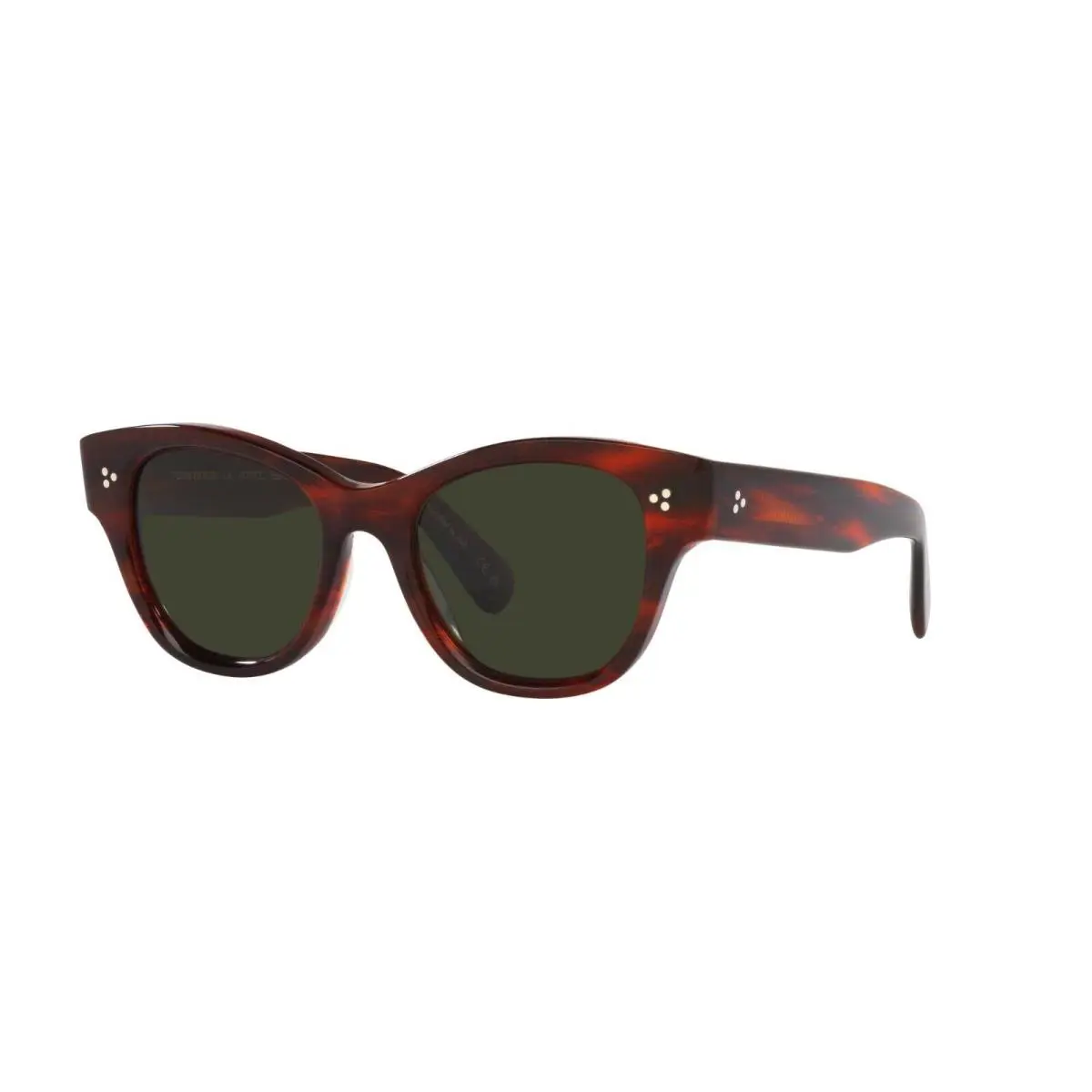 Oliver Peoples Eadie OV 5490SU Red Tortoise/G-15 Polarized 1725/P1 Sunglasses - Frame: Red Tortoise, Lens: G-15 Polarized
