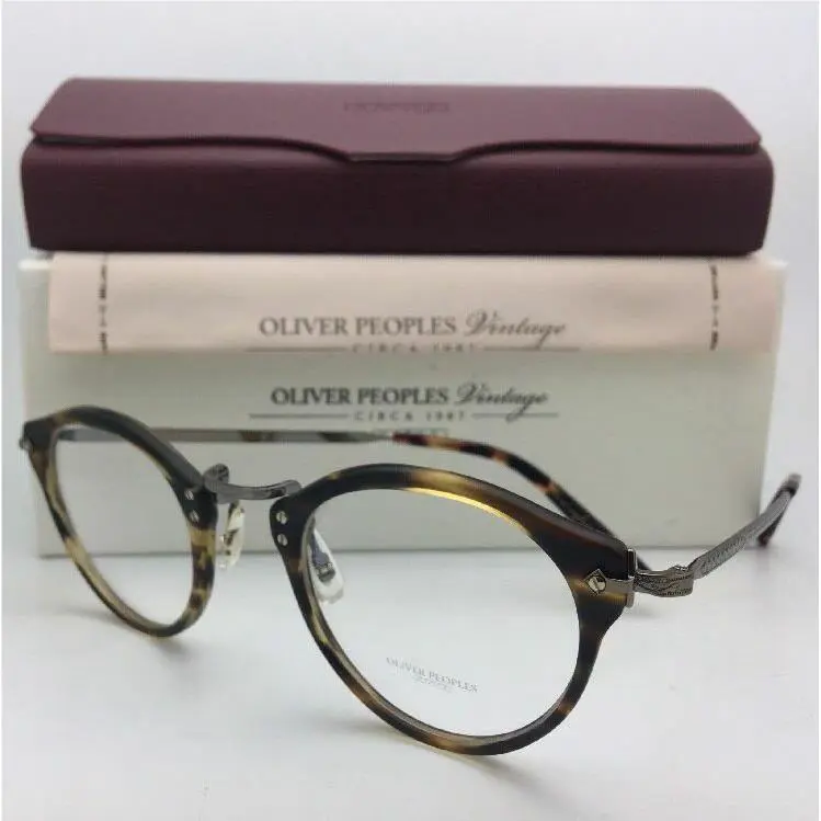 Oliver Peoples Eyeglasses OP-505 OV 5184 1474 47-24 Matte Cocobolo Frame