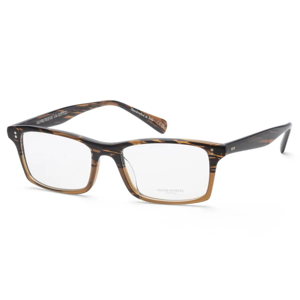 Oliver Peoples Men`s 54mm Brown Opticals OV5494U-1001-54 - Frame: Brown, Lens: No Color, Other Frame: Brown